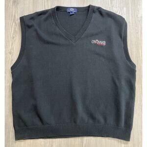 Cincinnati Bearcats Black Sweater Vest Men’s Size 2XL